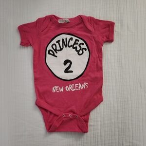 Rabbit Skins Hot Pink Graphic Onesie